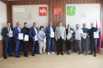 В Верхнем Уфалее наградили предпринимателей