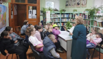 Библиотека оживила историю посёлка для юных гостей